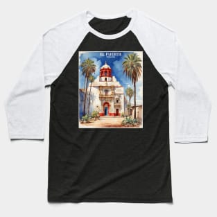 El Fuerte Sinaloa Mexico Vintage Tourism Travel Baseball T-Shirt